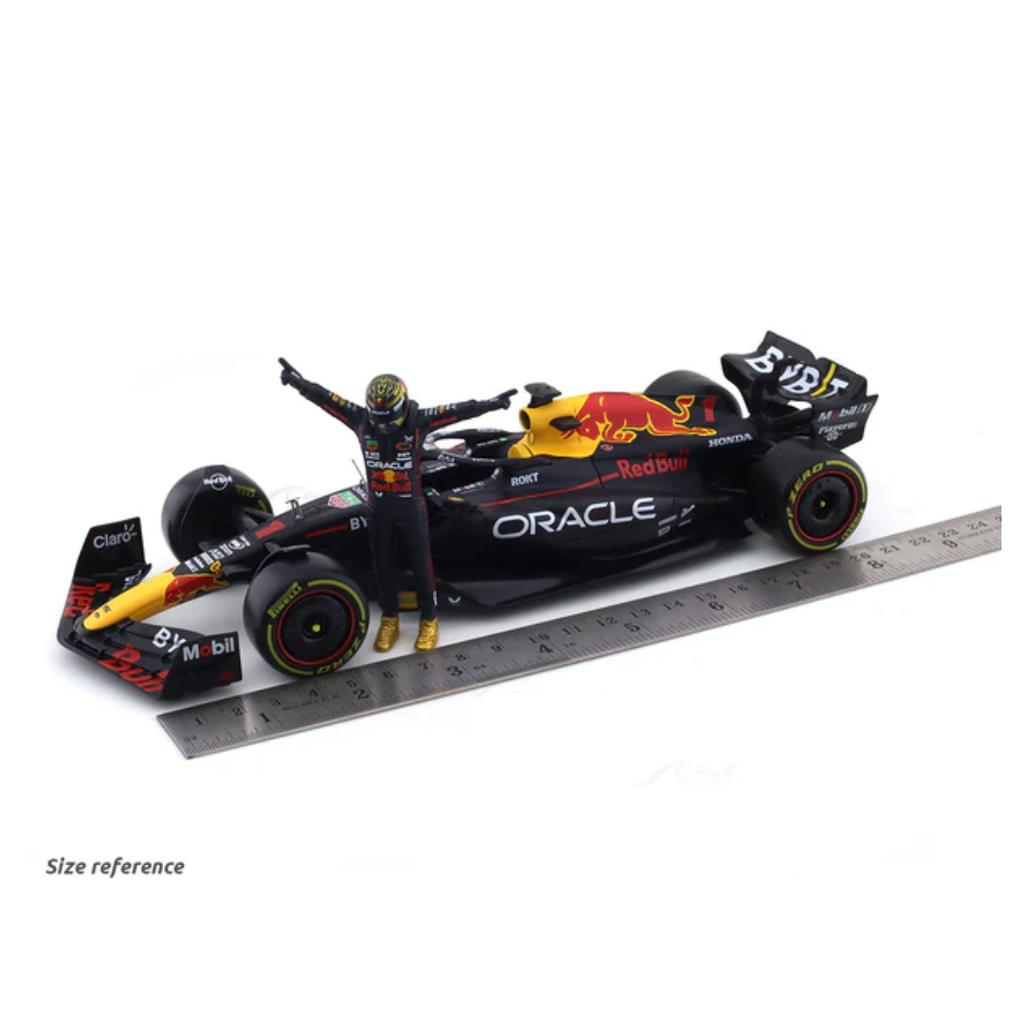 2023 Oracle RB19 #1 Max Verstappen 1:24 Bburago licensed diecast Scale Model car collectible