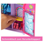 Barbie Chelsea Doll & Closet Toy Playset with 15 Pieces Clothes & Accessories Included, Foldable Set for On-The-Go Play & Storage, HXN03