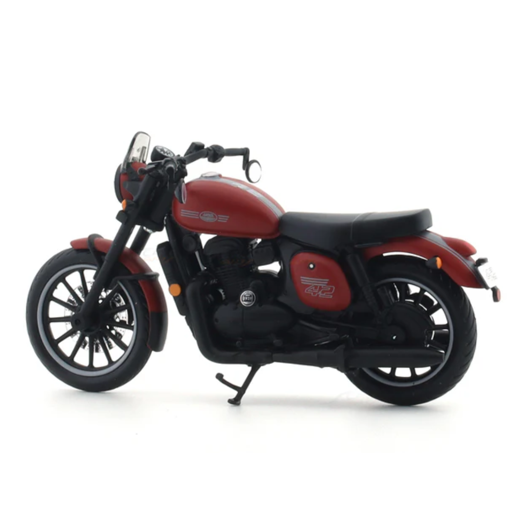 Jawa 42 red 1:18 Maisto licensed diecast scale model bike collectible