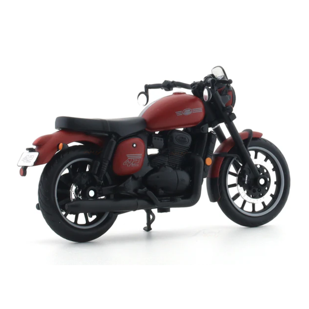 Jawa 42 red 1:18 Maisto licensed diecast scale model bike collectible