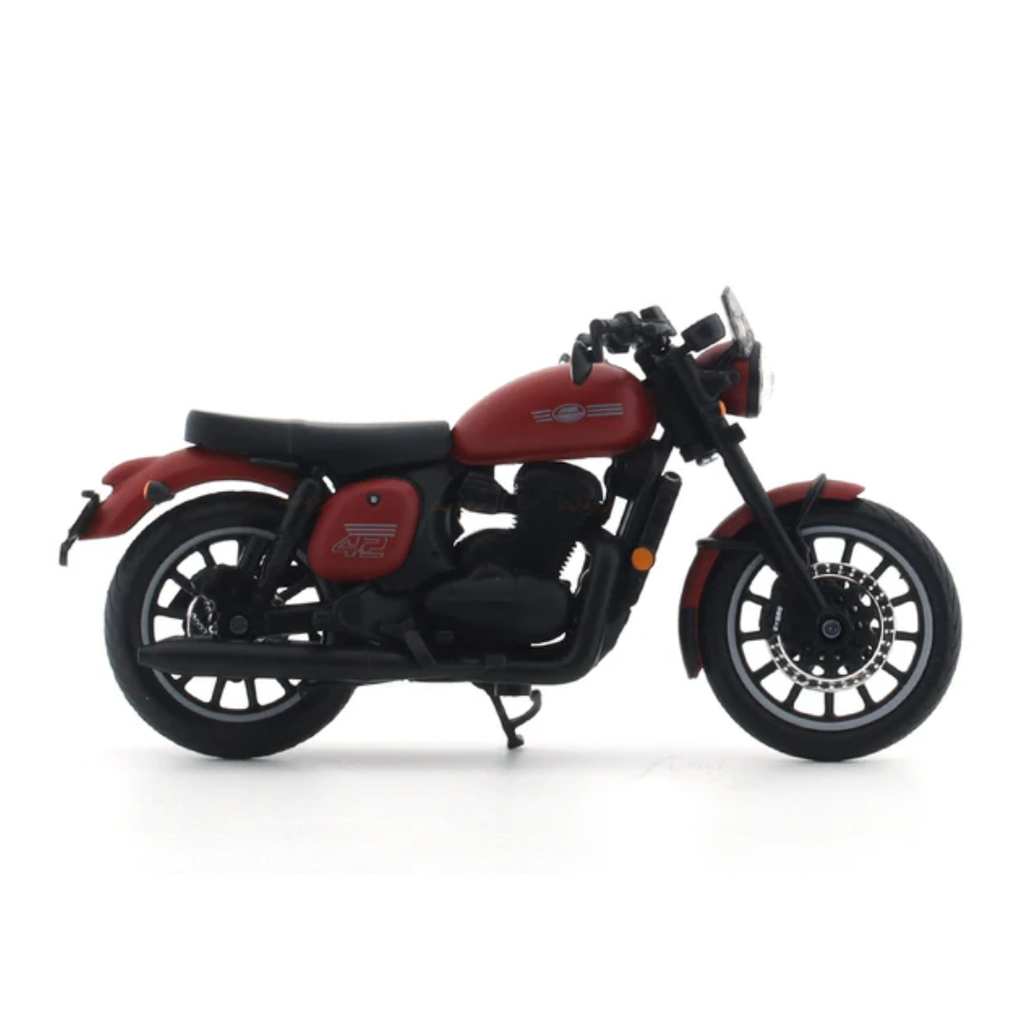 Jawa 42 red 1:18 Maisto licensed diecast scale model bike collectible