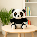 Mirada Glitter Eye Panda Toy - Black -25cm