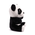 Mirada Glitter Eye Panda Toy - Black -25cm