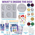 17 in 1 Resin Art Kit | Epoxy Resin Art | DIY Handmade Gifts | Age: 12+ Years