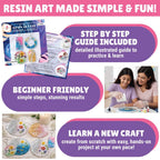 17 in 1 Resin Art Kit | Epoxy Resin Art | DIY Handmade Gifts | Age: 12+ Years