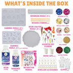 Kalakaram 17 in 1 Resin Art Kit with Moulds for Beginners | Age: 12+ Years