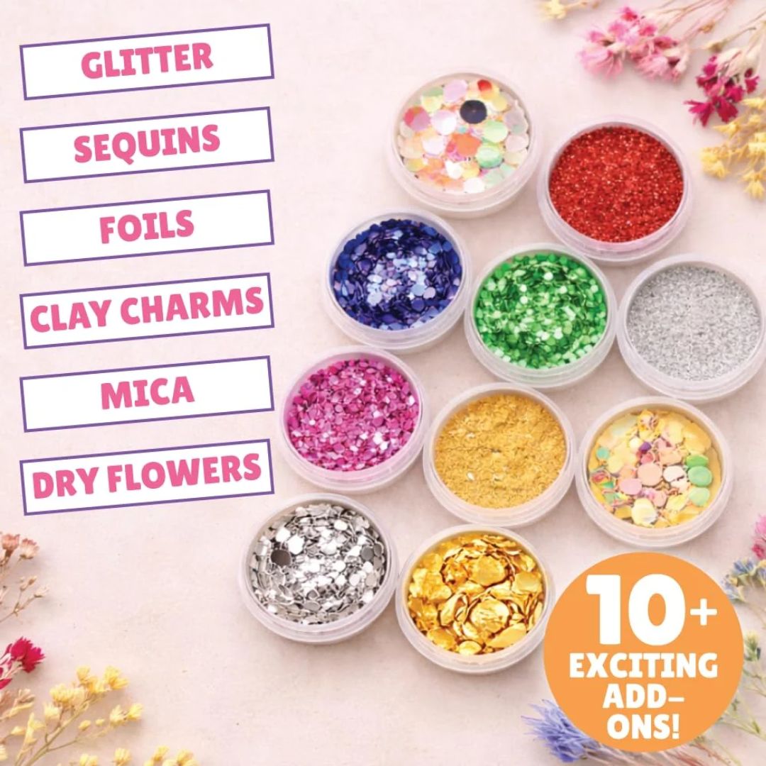 Kalakaram 17 in 1 Resin Art Kit with Moulds for Beginners | Age: 12+ Years