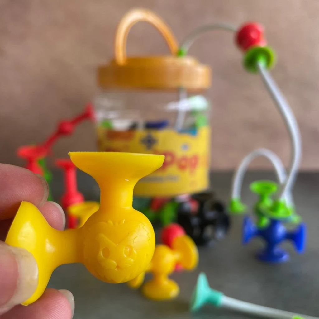 Open Ended FlexiPop Suction Construction Fun – 37 Pieces