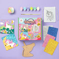 Unicorn Craft Kit | Mosaic, Painting & Knotting Art | 3 in 1 Personalized Design | Age: 5+ Years