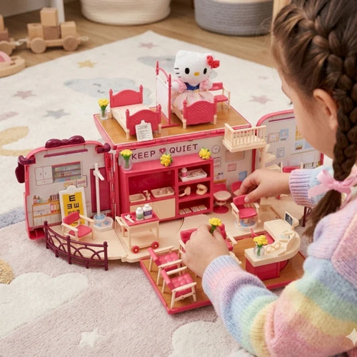 2-in-1 Convertible School Bus Playset, Ages 3+ Years