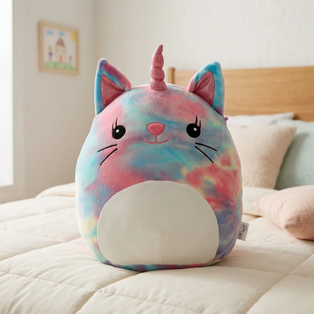 Mirada Cat Face Toy - Tie Dye – 30cm