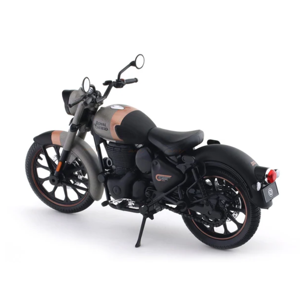 Royal Enfield Classic 350 Gun Grey 1:12 Maisto licensed diecast scale model bike
