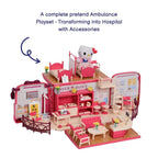 2-in-1 Convertible School Bus Playset, Ages 3+ Years