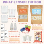 Latte Candle Making Kit | Aromatic Candles | Creative Fun | Age: 9-12 Years