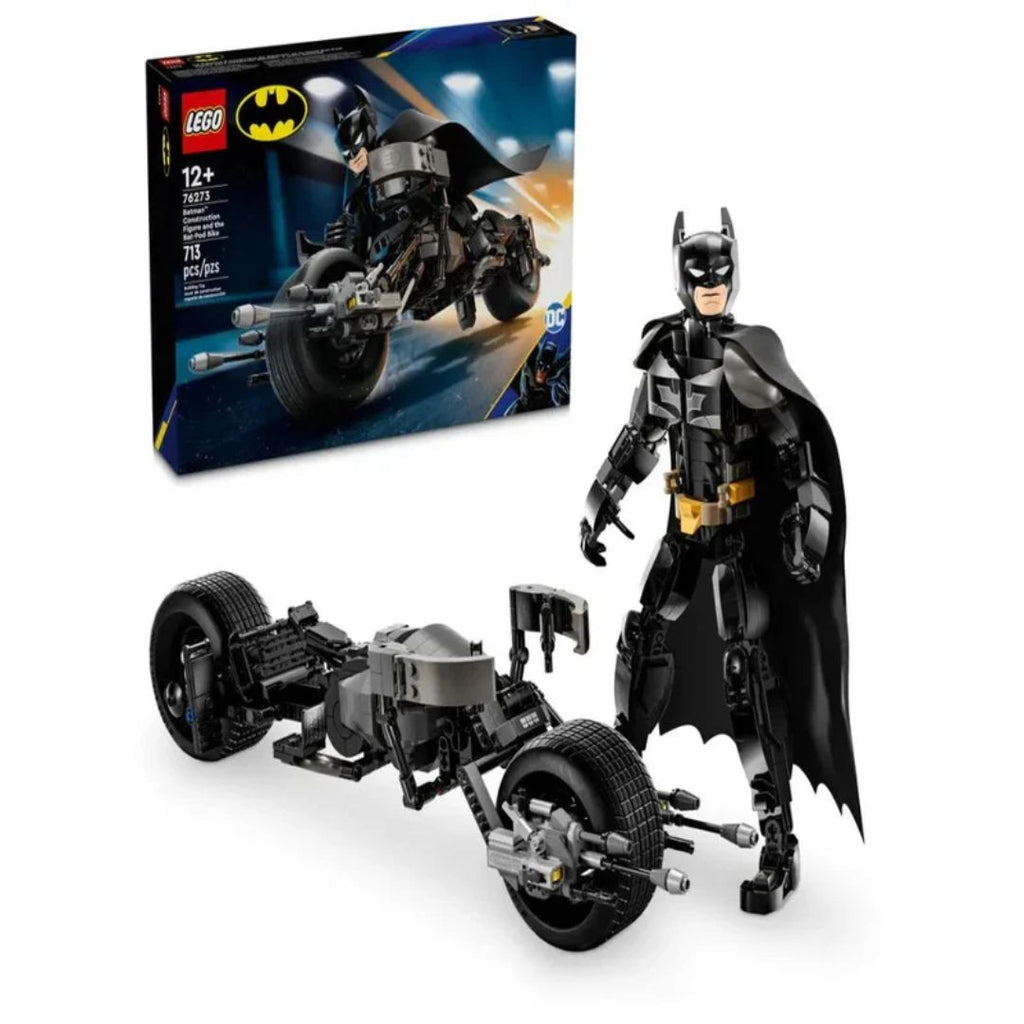 Lego 76273 Super Heroes Batman Construction Figure And The Bat-Pod Bike (713 pIECES)