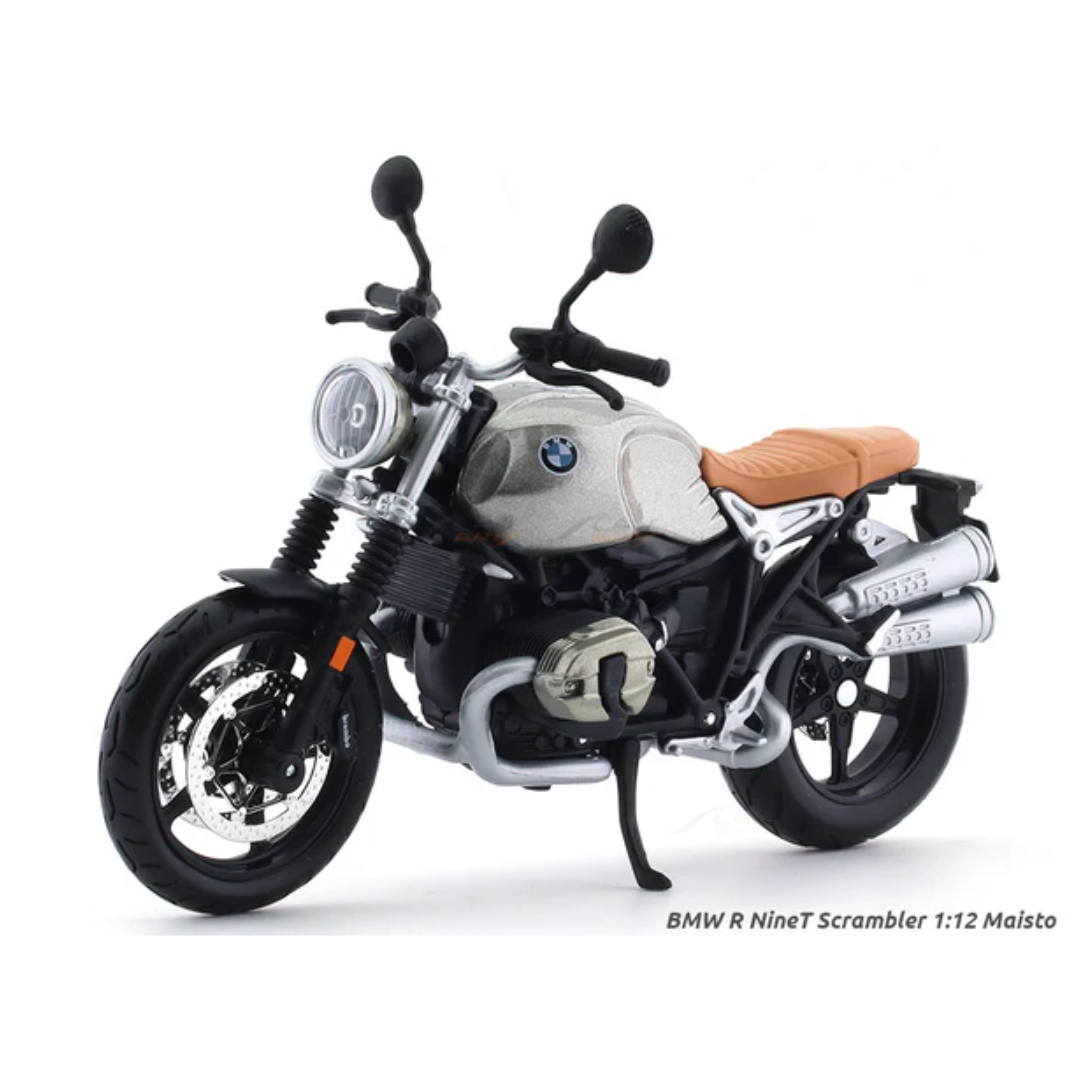 BMW R NineT Scrambler 1:12 Maisto Licensed Scale Model bike collectible