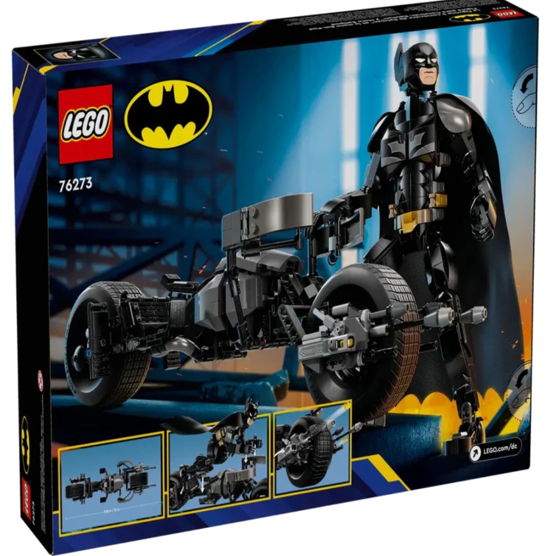 Lego 76273 Super Heroes Batman Construction Figure And The Bat-Pod Bike (713 pIECES)