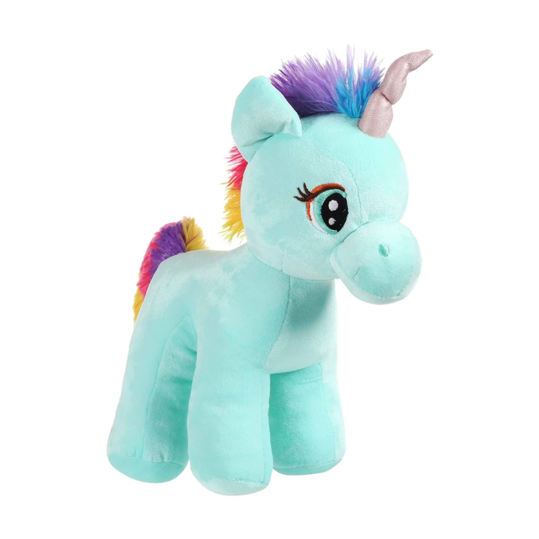 Mirada Standing Unicorn Toy - Cyan – 29cm