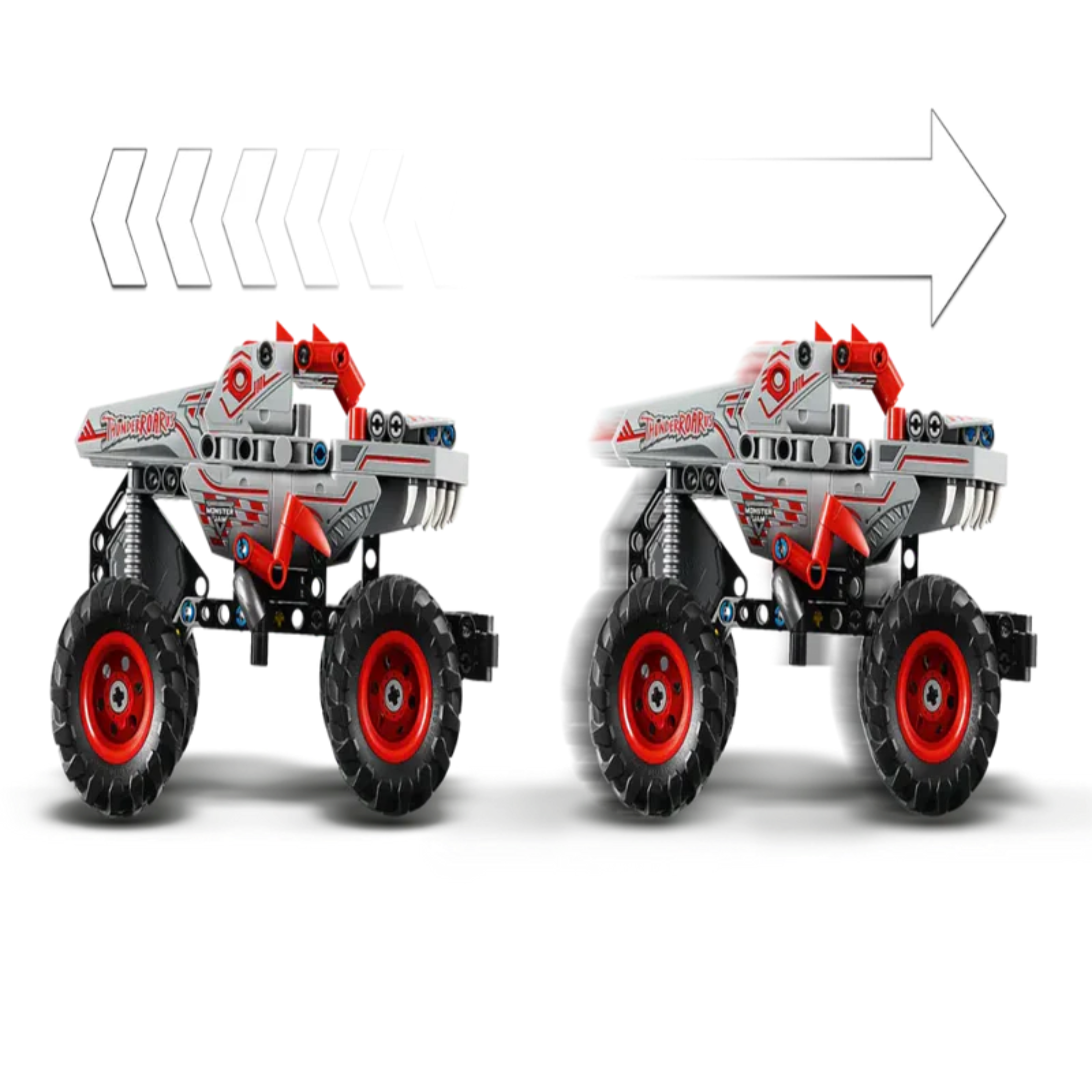 Lego 42200 Technic Monster Jam ThunderROARus Pull-Back (232 Pieces)