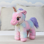 Mirada Enchanting Multicolor Unicorn Soft Toy – 32cm |
