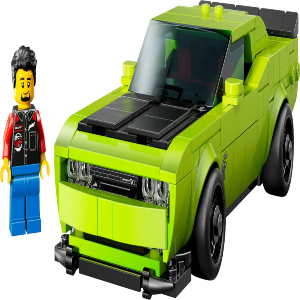 Lego 77237 Speed Champions Dodge Challenger SRT Hellcat Sports Car (390 Pieces)