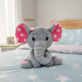 Mirada Elephant Polka Dot Toy - Pink – 25cm