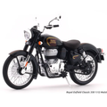 Royal Enfield Classic 350 Halcoyn Black 1:12 Maisto licensed diecast scale model bike collectible
