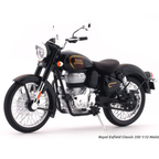 Royal Enfield Classic 350 Halcoyn Black 1:12 Maisto licensed diecast scale model bike collectible