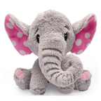 Mirada Elephant Polka Dot Toy - Pink – 25cm