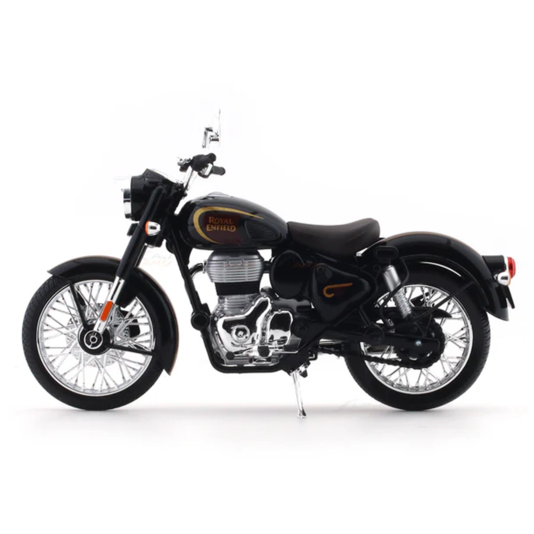Royal Enfield Classic 350 Halcoyn Black 1:12 Maisto licensed diecast scale model bike collectible