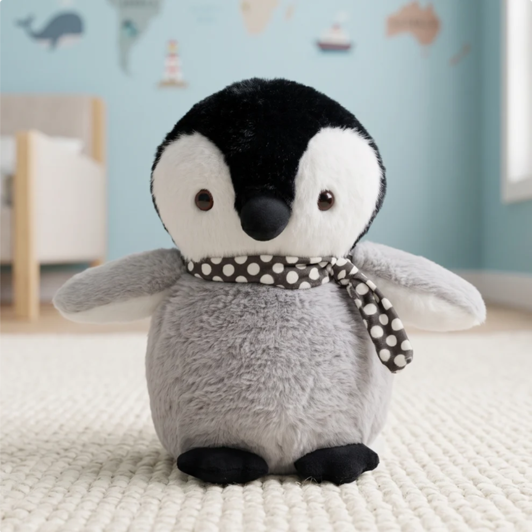 Mirada 23cm Standing Penguin with Scarf