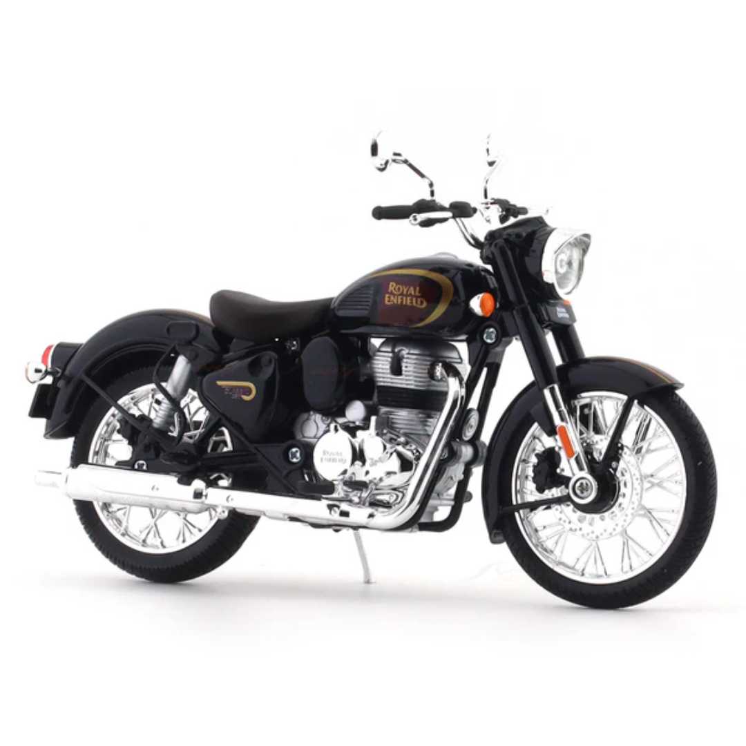 Royal Enfield Classic 350 Halcoyn Black 1:12 Maisto licensed diecast scale model bike collectible
