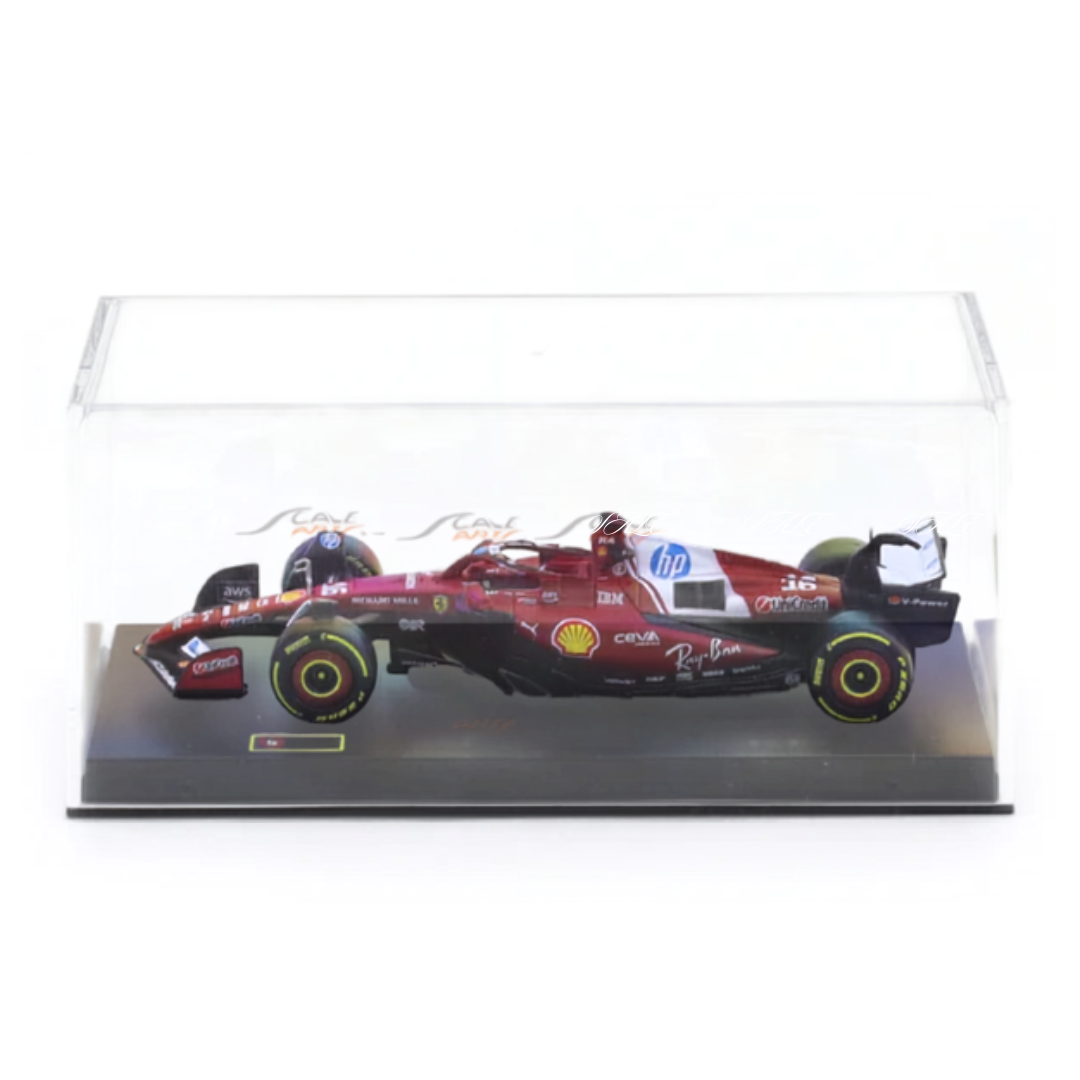 2025 Ferrari SF-25 Charles Leclerc Australia GP 1:43 Bburago licensed Formula 1 diecast scale model