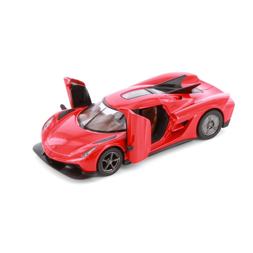 Koenigsegg Jesko Absolut 1:36 Kinsmart | 5'' Die Cast Metal, Doors Openable, Pull Back Action |