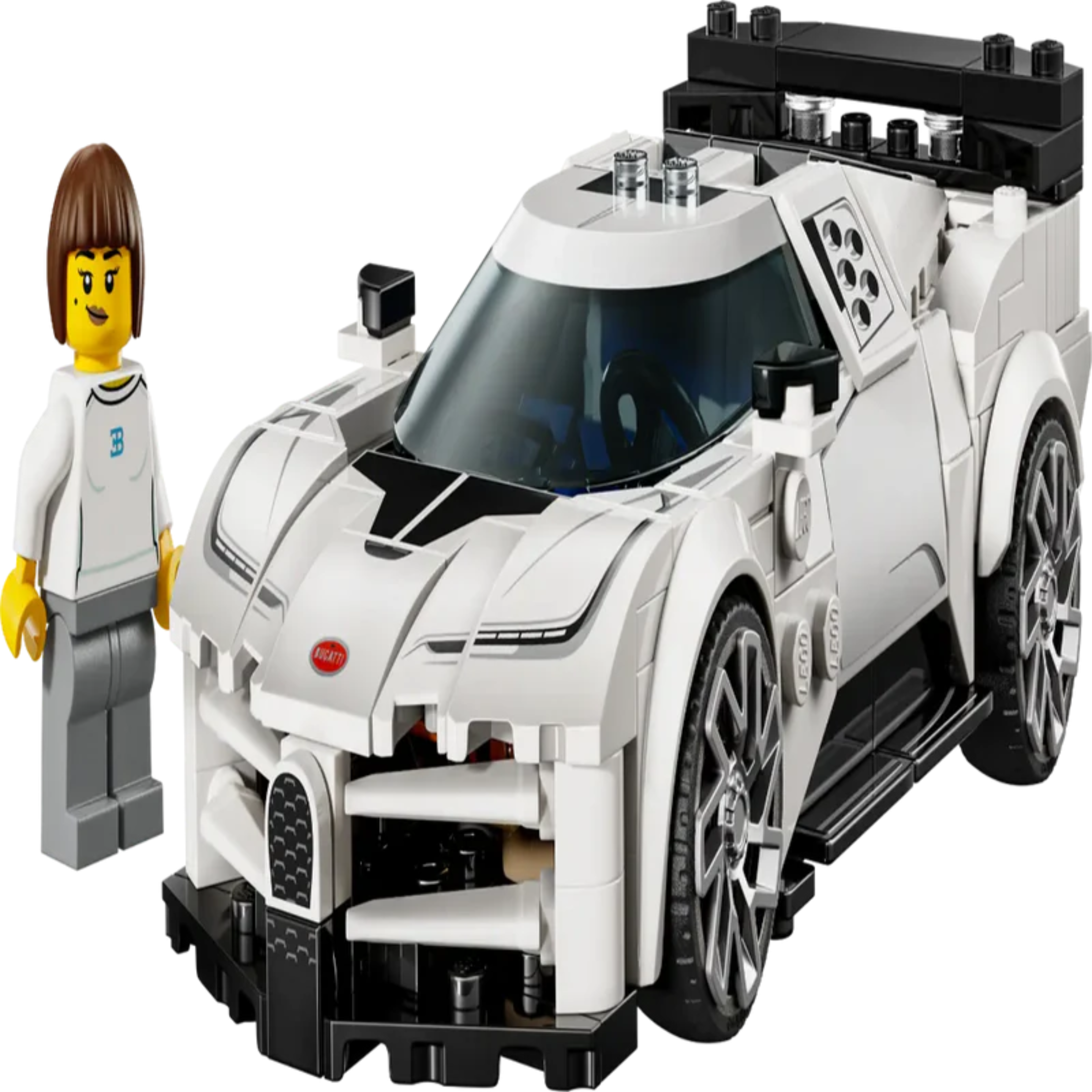Lego 77240 Speed Champions Bugatti Centodieci Hyper Sports Car (291 Pieces)