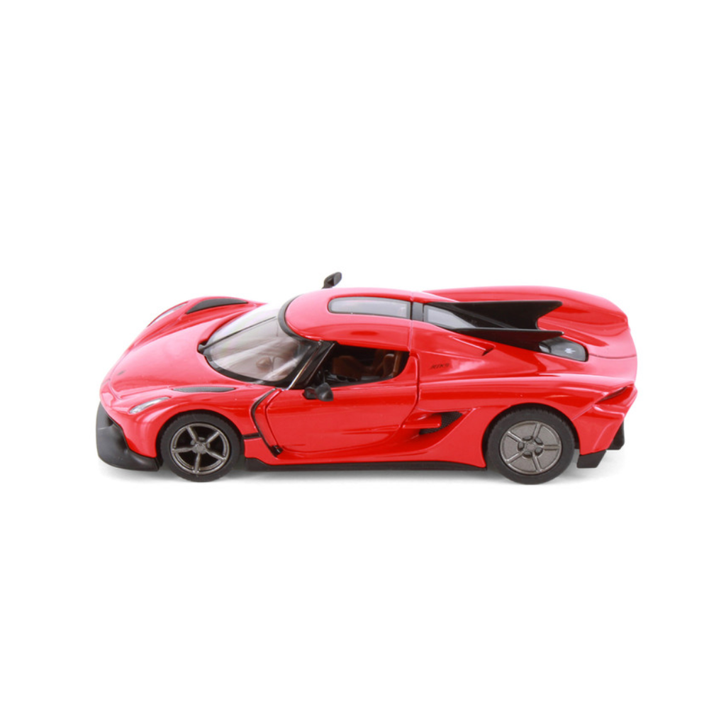 Koenigsegg Jesko Absolut 1:36 Kinsmart | 5'' Die Cast Metal, Doors Openable, Pull Back Action |