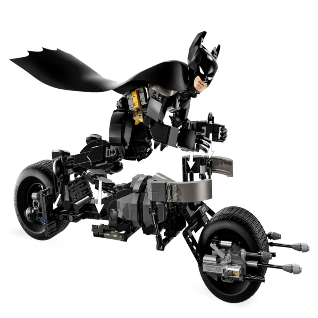 Lego 76273 Super Heroes Batman Construction Figure And The Bat-Pod Bike (713 pIECES)
