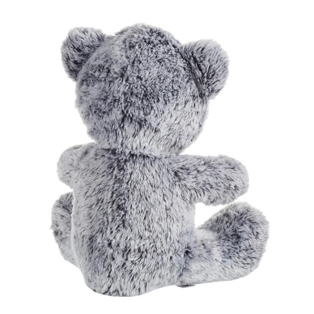 Mirada 32cm Sitting Bear Soft Toy - Dual Black