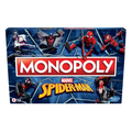 Monopoly Marvel Spider-Man Edition Board Game, Play as a Spider Hero, Fun Game for Kids Ages 8 and Up, Strategy Game for 2-6 Players