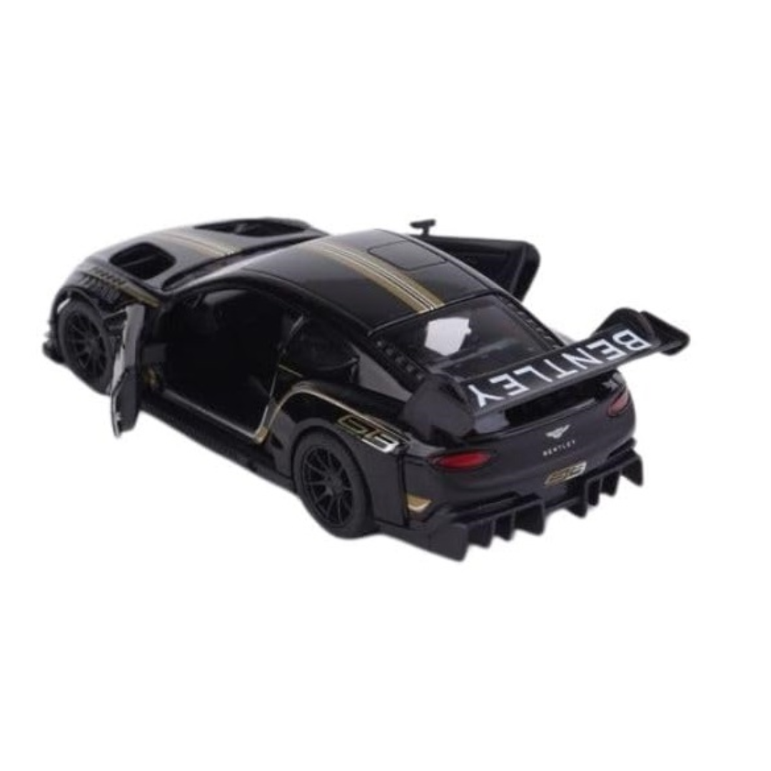 Bentley Continental GT3 1:36 Kinsmart | 5'' Die Cast Metal, Doors Openable, Pull Back Action | 1:36