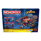 Monopoly Marvel Spider-Man Edition Board Game, Play as a Spider Hero, Fun Game for Kids Ages 8 and Up, Strategy Game for 2-6 Players