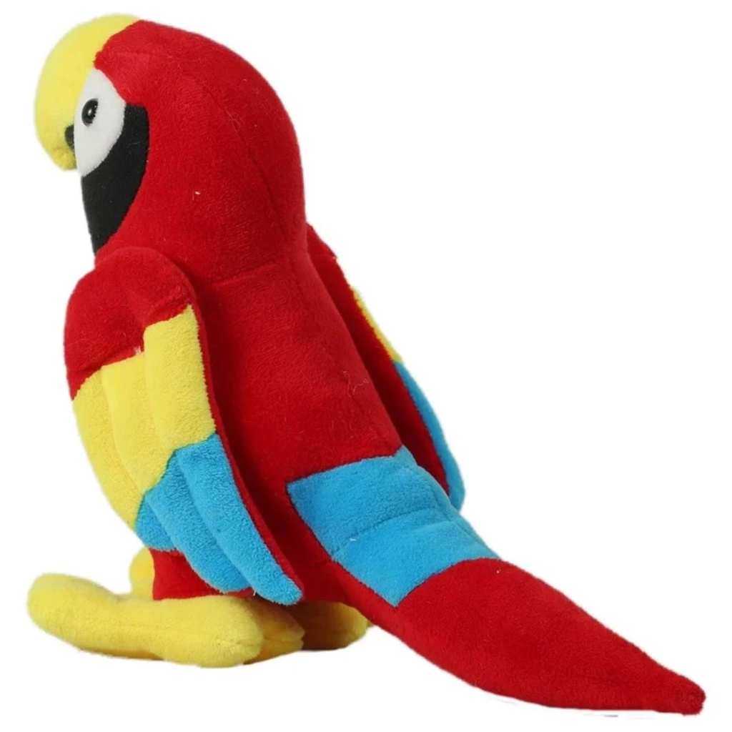 Mirada 21cm Parrot Soft Toy - Red