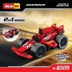 Bildago Snapback Racers - Falcon X - Pull back Racer Car (191 PCS)