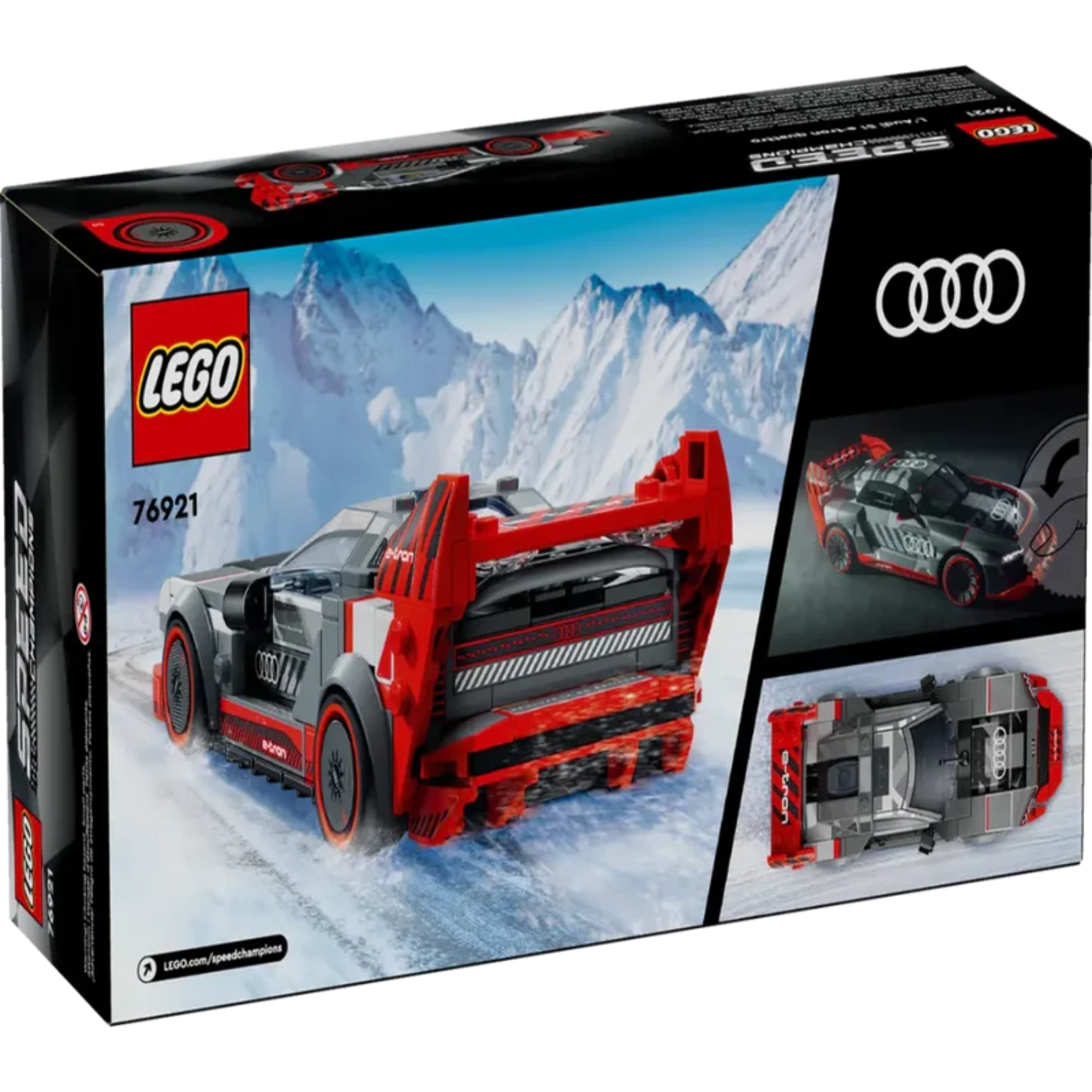 Lego 76921 Speed Champions Audi S1 E-Tron quattro Race Car(274 Pieces)