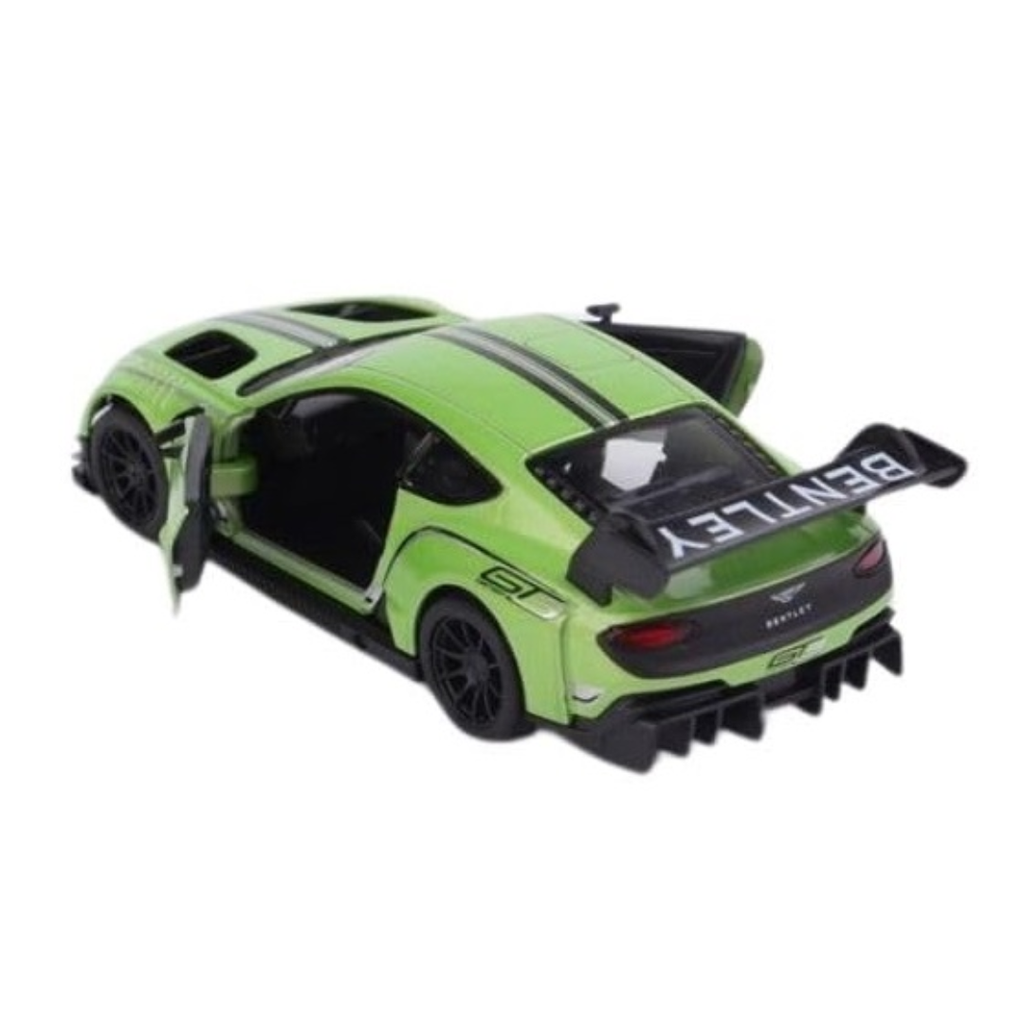 Bentley Continental GT3 1:36 Kinsmart | 5'' Die Cast Metal, Doors Openable, Pull Back Action |