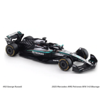 2025 Mercedes-AMG Petronas W16 George Russell Australia GP 1:43 Bburago licensed Formula 1 diecast scale model