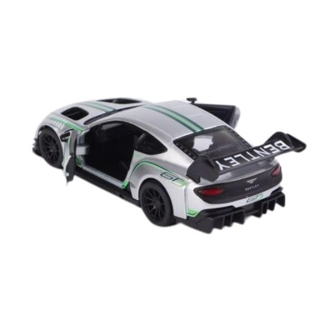Bentley Continental GT3 1:36 Kinsmart | 5'' Die Cast Metal, Doors Openable, Pull Back Action |