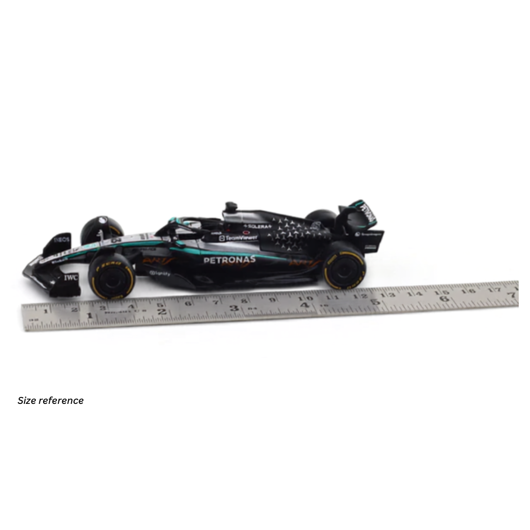 2025 Mercedes-AMG Petronas W16 George Russell Australia GP 1:43 Bburago licensed Formula 1 diecast scale model