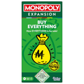 Monopoly Buy Everything Expansion | Add More Fun to Classic Monopoly Game and Play Faster | Ages 8+ | 2-6 Players | 40 Mins. | Family Board Games | Birthday Gift for Kids