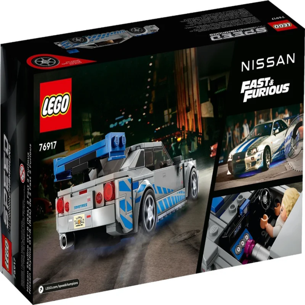 LEGO 76917 Speed Champions Fast 2 Furious Nissan Skyline GT-R (R3